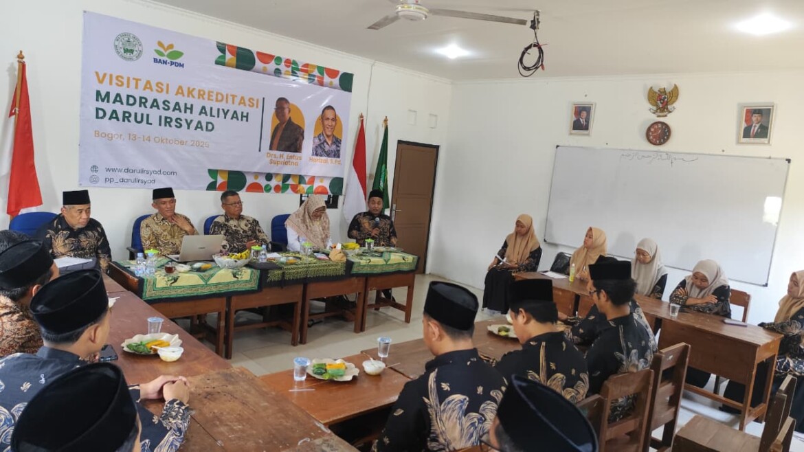 Visitasi Akreditasi BAN-PDM di MA Darul Irsyad Berjalan Hangat, Reflektif, dan Penuh Inspirasi
