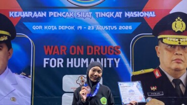 Siswi MTs Darul Irsyad Raih Juara 3 Pencak Silat Tingkat Nasional di BNN Cup 2026