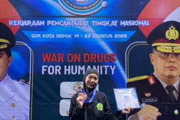 Siswi MTs Darul Irsyad Raih Juara 3 Pencak Silat Tingkat Nasional di BNN Cup 2026
