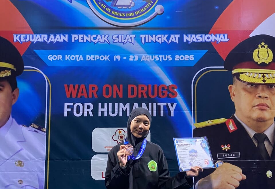 Siswi MTs Darul Irsyad Raih Juara 3 Pencak Silat Tingkat Nasional di BNN Cup 2026